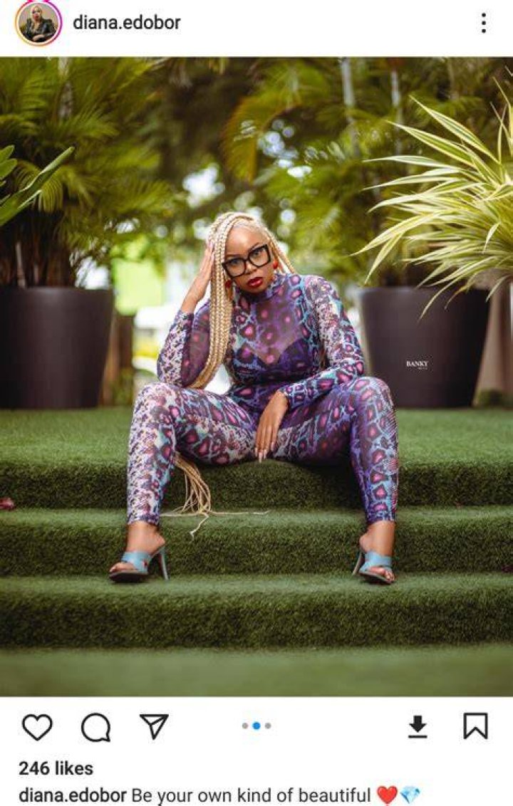 
Ex-BBN S7 Housemate, Diana Edobor Stirs Reactions As She Posts New Eye-Popping Photos Online 