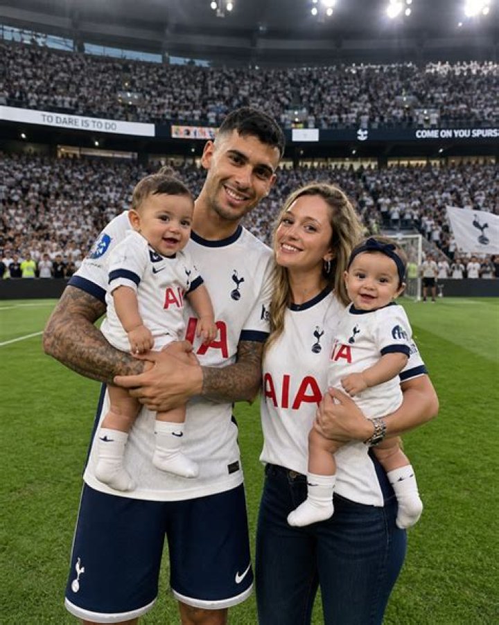 Tottenham Hotspur Defender Is A Family Man, Meet His Beautiful Wife Karen Cavaller & Kids On Instagram
