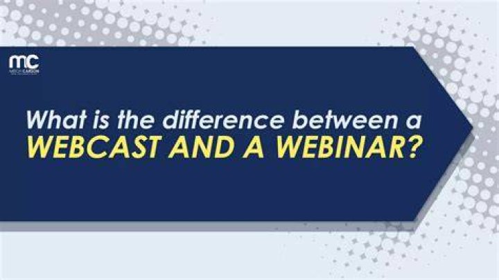 What is the Difference Between Webcast and Podcast